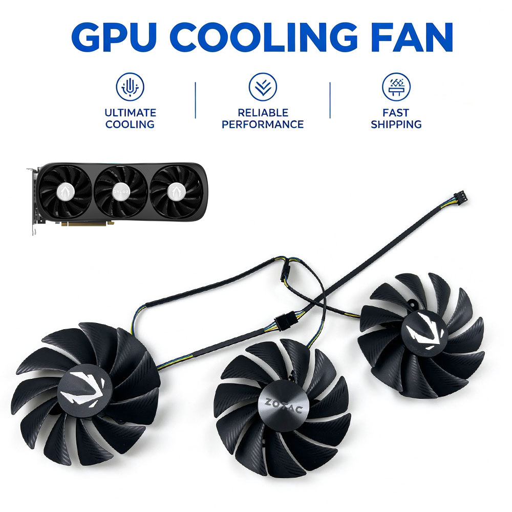 Rtx 4070 Ti Super 16Gb - Ventola di raffreddamento per GPU ZOTAC