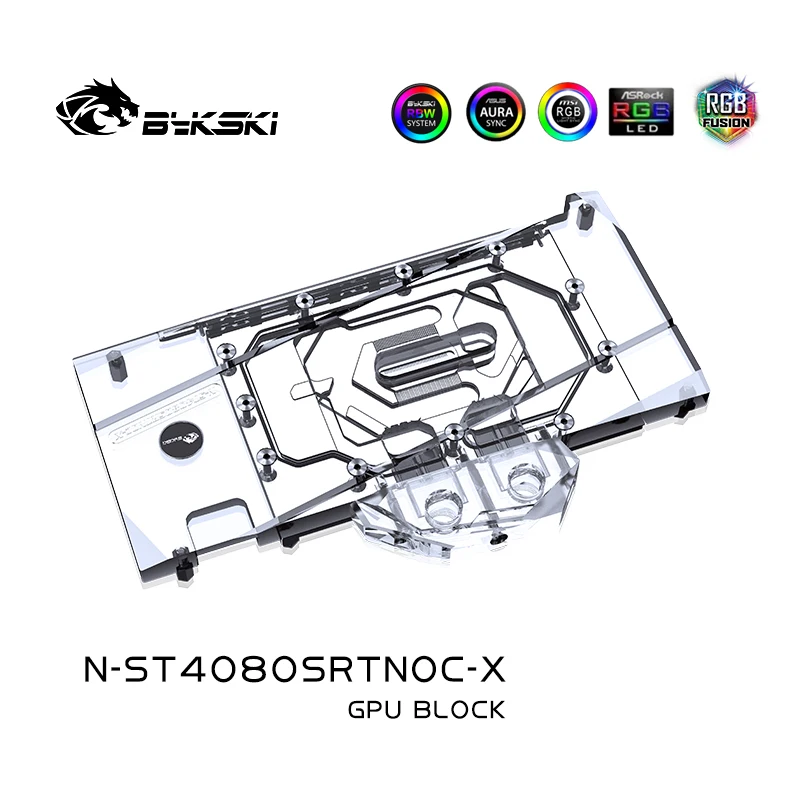 Bykski N-ST4080SRTNOC-X Blocco - Rtx 4080 Water Cooling Block recensione e prezzo