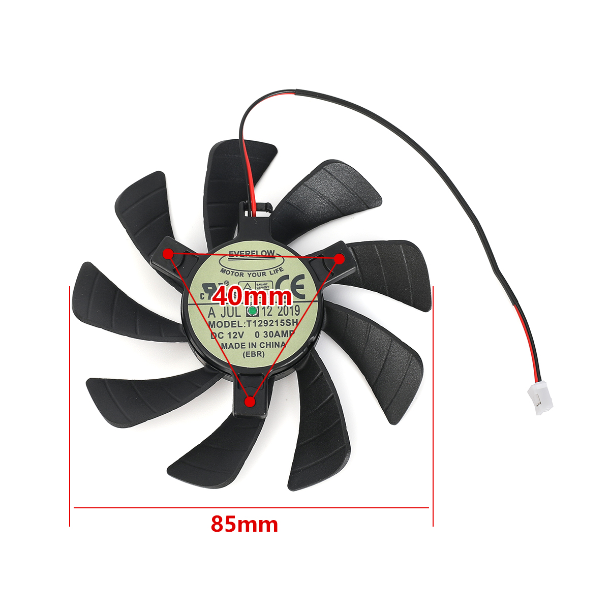 Nuovo 85mm T129215SH Ventola d - Rtx 3090 24Gb Gddr6X recensione e prezzo
